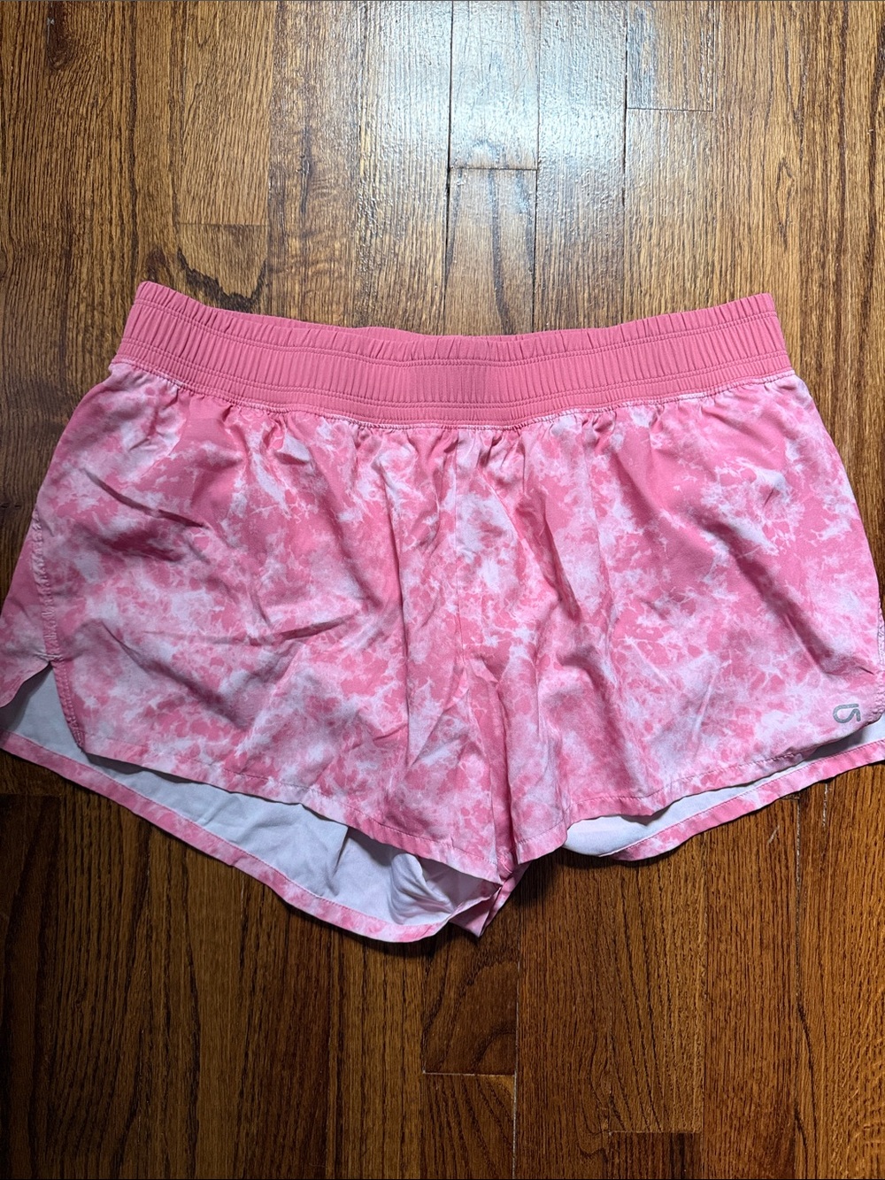 GAP Pink Tie-Dye Athletic Shorts